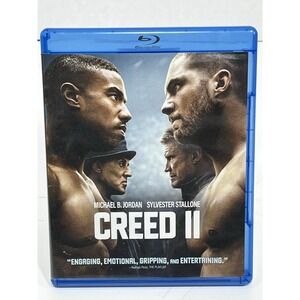 Creed II 2 Blu-ray DVD 2019 Michael B Jordan Sylvester Stallone Authentic US CAN